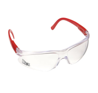 Vapor-Vision safety specs providing eye protection.