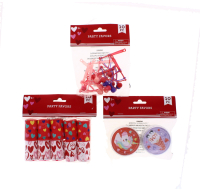 10pc Party Favors Set Assorted - Hearts, Maze And More