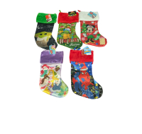 Assorted Character Christmas Holiday Stockings