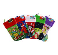 Assorted Character Christmas Holiday Stockings