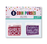 Party Pouch Set of 8 Mini Coin Purses
