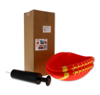 Rugby Ball With Inflator Pump