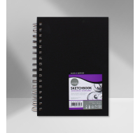WIRE BOUND A5 SKETCH BOOK EXTRA WHITE