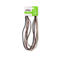 Scunci Non-slip Flat Hairwrap 6 Pcs