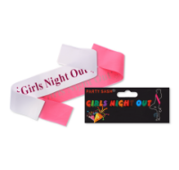 Girls Night Out Party Sash