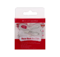 Six piece set of racer back bra clips