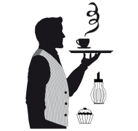 Wall Deco Tattoo Butler, quirky decorative wall art