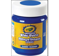 Crayola Washable Kids Paint Blue 2oz 59ml bottle