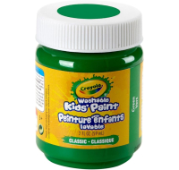 Crayola Washable Green Kids Paint 2oz bottle