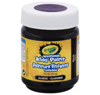 Crayola Washable Black Kids Paint 2oz bottle