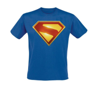 Superman Returns Shield Blue Graphic Tee