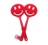Smiley Face Spatula Turner Pink Rose 2 Pc
