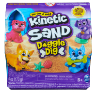 Kinetic Sand Doggie Dig Playset 170g