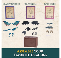 How To Train Your Dragon Assembly Set
