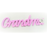 61567ZAK WORD BLOCKS GRANDMA LIGHT PINK