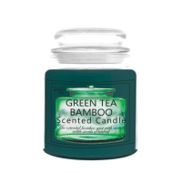 GREEN TEA BAMBOO SCENTED CANDLE 425G