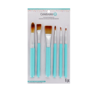 CELEBRATE IT CAKE DECORATING FONDANT BRUSH SET 6 PACK