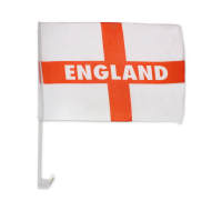 Assorted England car flags for vehicle windows