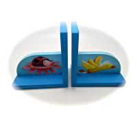 WOODEN BOOK HOLDER