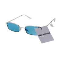 ELLA METAL SQUARE TURQUOISE SUNGLASSES