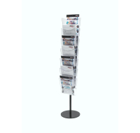 7 POCKET WIRE LITERATURE FLOOR STAND