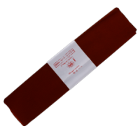 Brown crepe paper roll 50x250cm for arts and crafts.