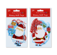 Santa & Friends Decorative Gift Tags 10 Pack