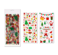 10 pack of Xmas themed gift bags