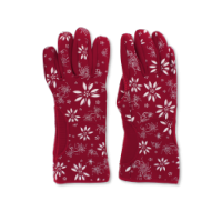Small oven gloves with charming daisy pattern