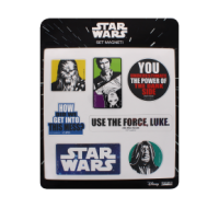 Star Wars Magnet Set with iconic characters