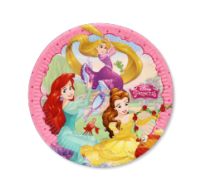 Princess Dreaming Paper Plates 23cm Pack of 8