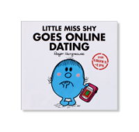 Little Miss Shy Goes Online Dating Book Cover