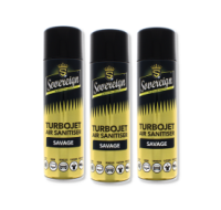 Turbojet Fresh Air Sanitiser Spray Savage eliminating odours