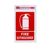 Fire Extinguisher Direction Sign with Arrow