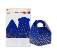 Candy Box Blue 9x9x6 cm: Set of 4