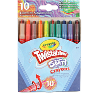 Crayola Twistables Swirl Crayons 10 Pack