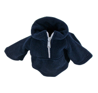 NAVY BLUE FLEECE  8IN CHEST TEDDY