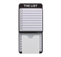 Magnetic to do list with holder and pad