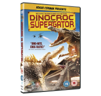 Dinocroc Vs Supergator DVD featuring genetically engineered monster battle.