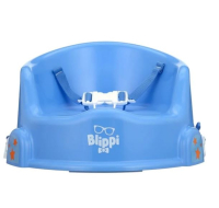 Blippi Blue Toddler Booster Dining Chair