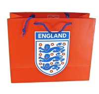 Official England Large Red Gift Bag - Horizontal
