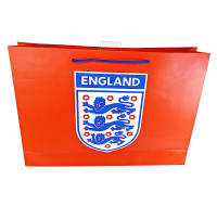 Official England Red Gift Bag, large landscape format