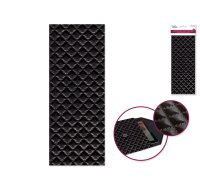 Leatherette Crop-It Sticker Black