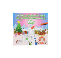 A Trip To The North Pole Lily Book for children