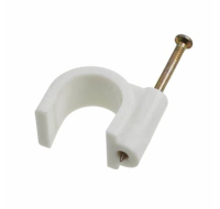 Tower 4mm cable clips for secure cable management