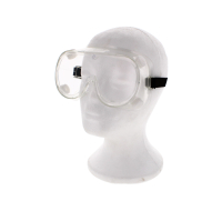 Safety goggles providing essential eye protection from workplace hazards.