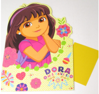 Dora and Friends officially licensed birthday cards