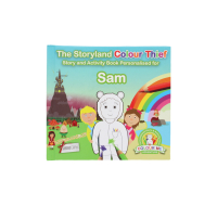 The Storyland Colour Thief Book Sam activity book