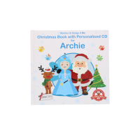 Christmas Book with Personalised CD Archie festive stories