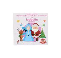Christmas Book with Personalised CD Isabella